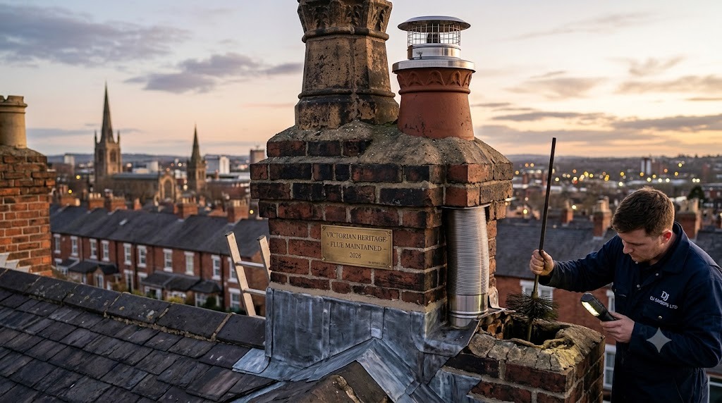 Chimneys in Derby